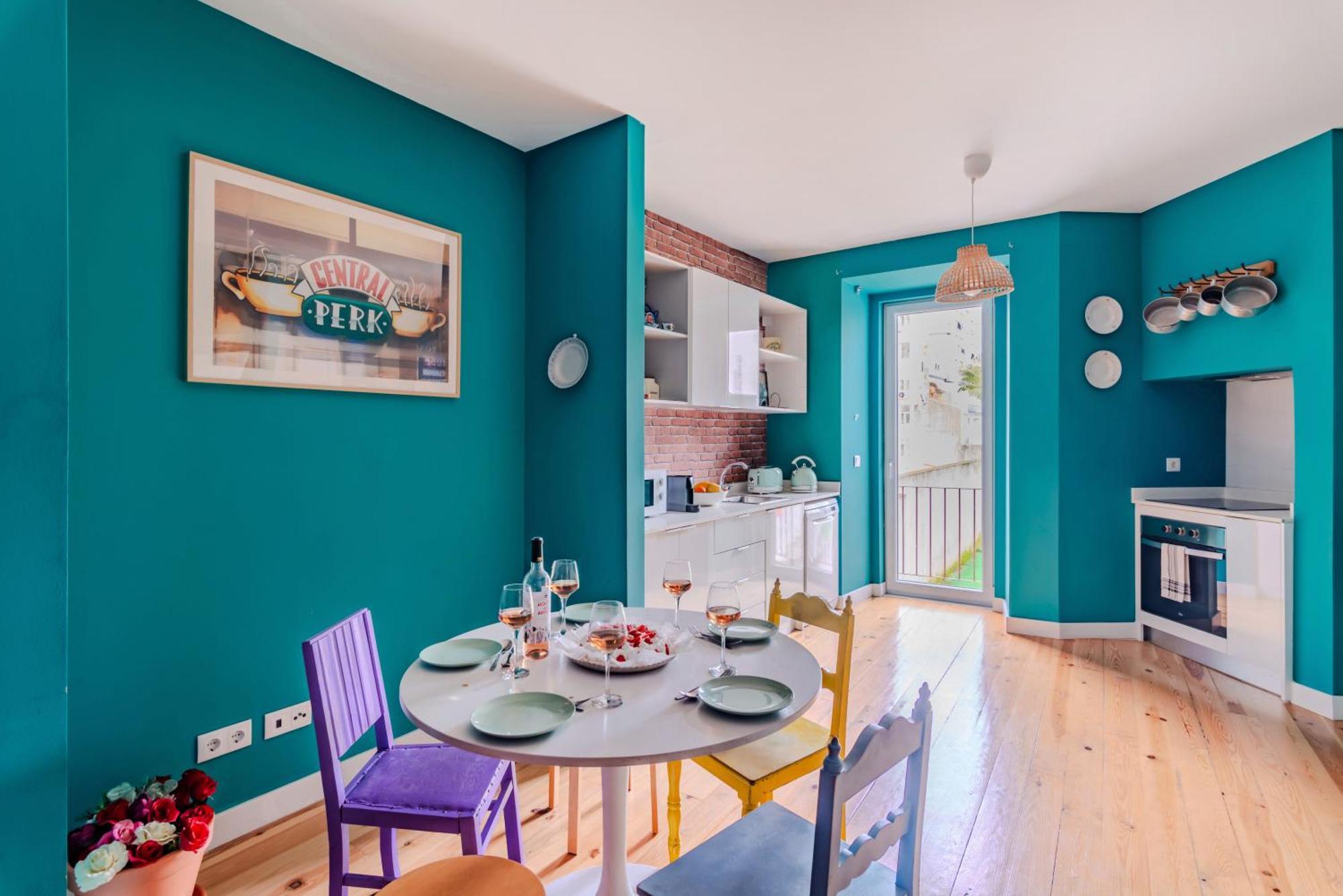 Monica'S Place A Friends' Inspired Apartment Lissabon Exterior foto